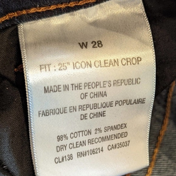 Joe's Jeans Cropped Capris - Picture 4 of 8